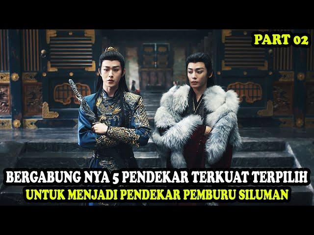 BERGABUNG NYA 5 PENDEKAR TERKUAT PILIHAN UNTUK MENJADI PEMBURU SILUMAN | Alur Cerita Film