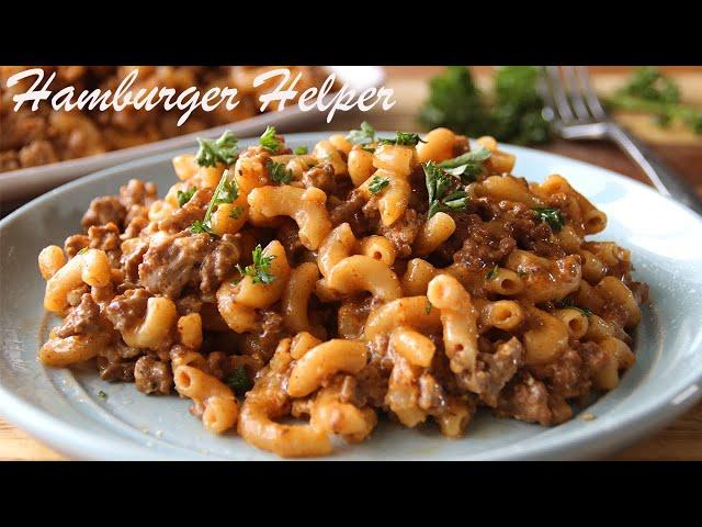 Revisiting Hamburger Helper: DIY Version for a Homemade Twist