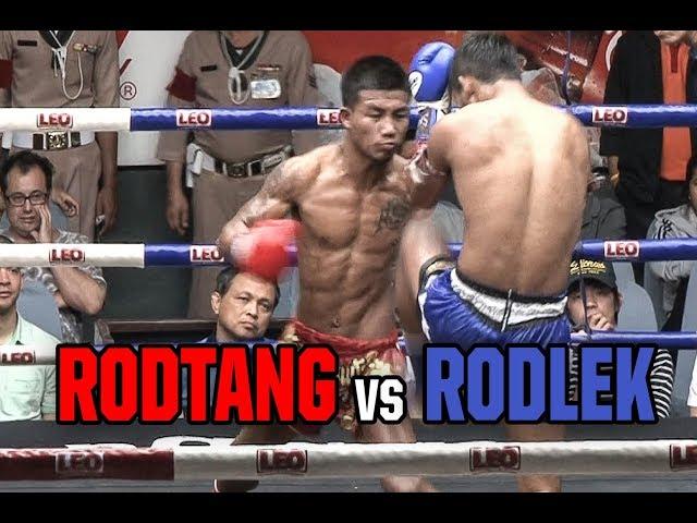 Muay Thai - Rodtang vs Rodlek (รถถัง vs รถเหล็ก), Rajadamnern Stadium, Bangkok, 23.5.18.