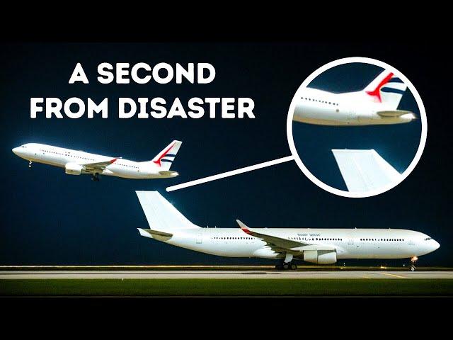 The Worst Plane Crash Avoided by a Split Second