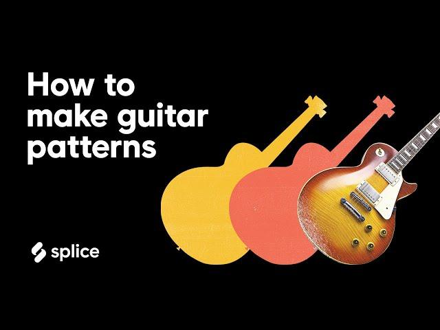 How to make guitar patterns - tips / techniques for more realistic guitars (FREE MIDI)