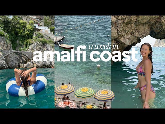 a week in the amalfi coast: dream hotel, food, capri + my birthday vlog!