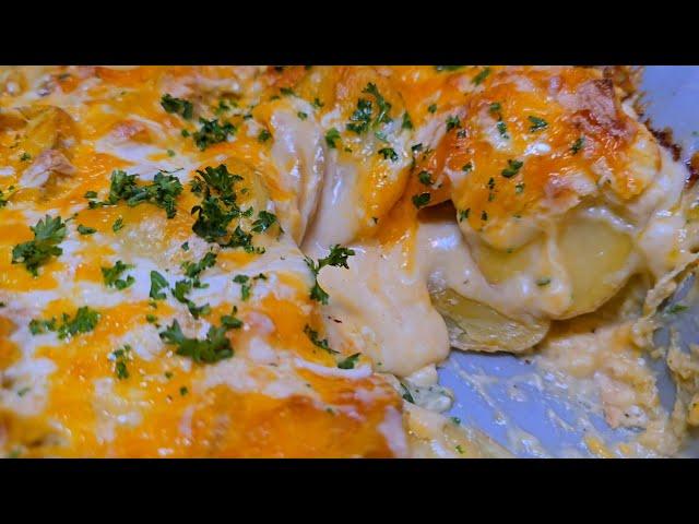 Cheesy POTATOES AU GRATIN Recipe | Potato Recipe For Dinner