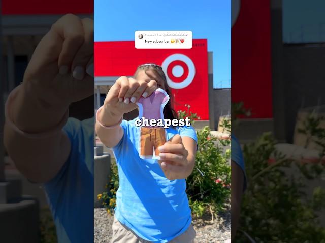 I Found The Cheapest Outfit At Target! 