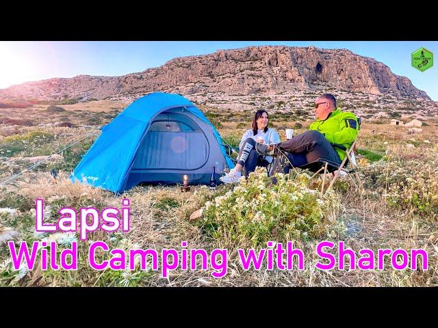 Lapsi Camping with Sharon - Malta