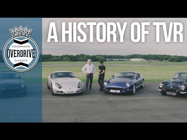 The history of TVR in 4 cars