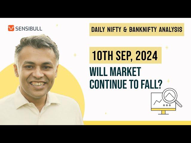 NIFTY and BANKNIFTY Analysis for tomorrow 10 September