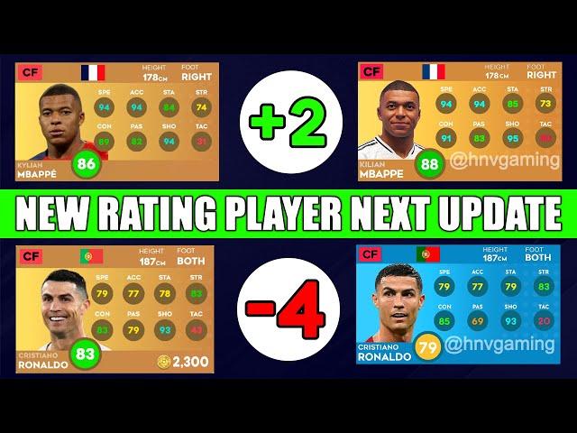 DLS24 |  NEW RATING PLAYER IN DLS25