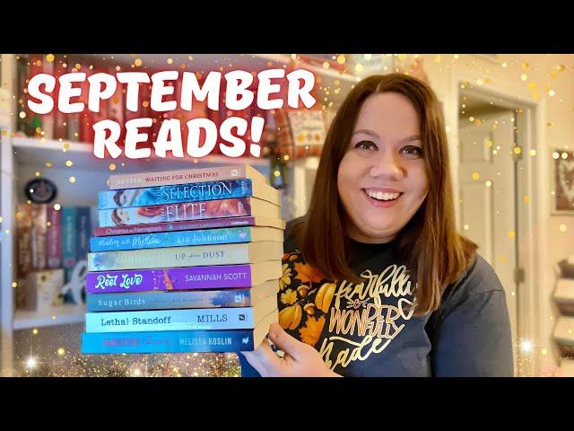 SEPTEMBER READS\\ cozy mysteries, christmas, YA, suspense, biblical fiction, contemporary