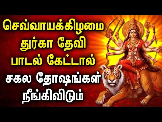 TUESDAY GODDESS DURGAI AMMAN SONGS | Lord Durga Devi Tamil Devotional Songs | Best Durga Devi Songs