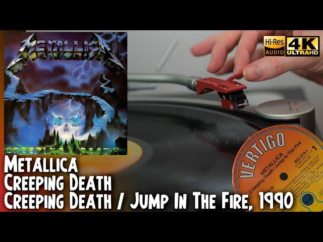 Metallica - Creeping Death (Creeping Death / Jump In The Fire), 1990, Vinyl video 4K, 24bit/96kHz