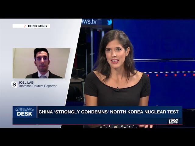 Joel Labi joins I24 News to discuss North Korean nuclear test