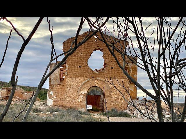 FORTÍN, TRINCHERAS Y SEMINARIO DE BELCHITE  (ZARAGOZA, ESPAÑA)