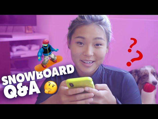 Answering YOUR Snowboarding Questions! | Chloe Kim