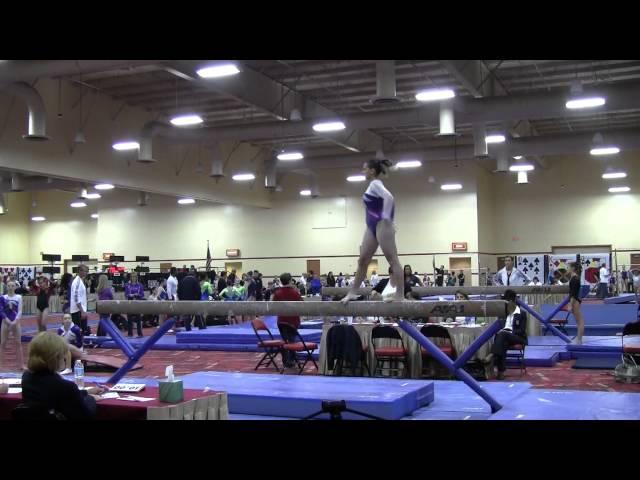 Nicole Shapiro - 2012 Regionals, Balance Beam