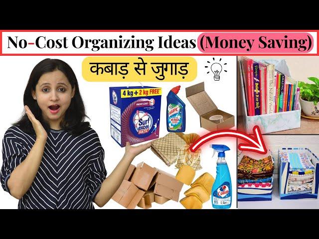 No-Cost Home & Kitchen Organizing Ideas | Money Saving Home Hacks | Urban Rasoi