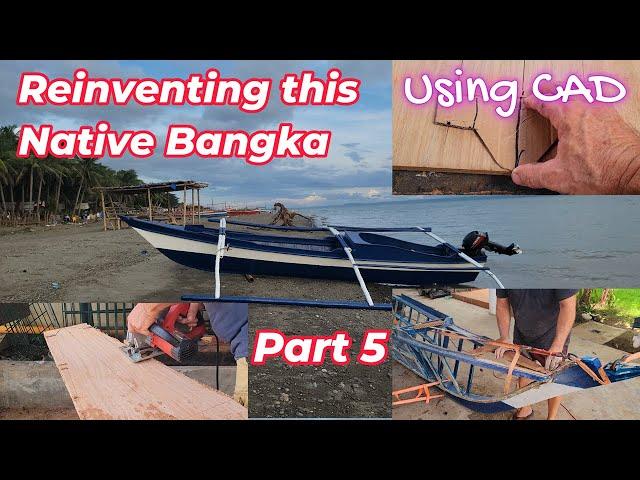 Building a Totally Custom Bangka Boat Straight NOW and Bulk Heads Part 5