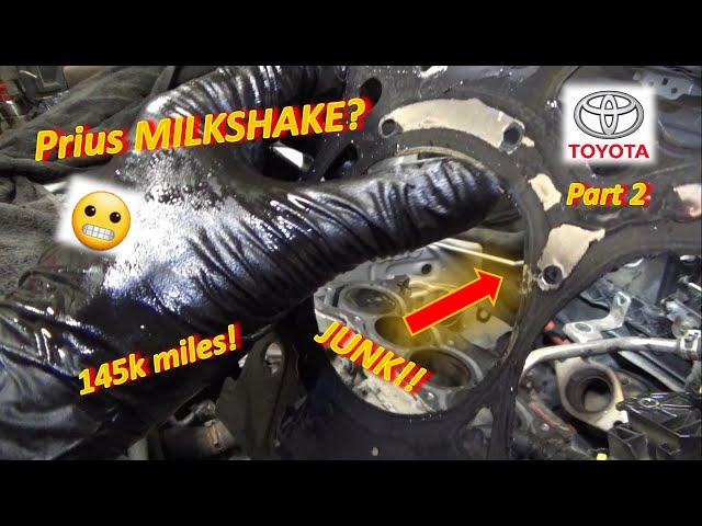 (Pt 2) Prius MILKSHAKE? Head Gasket FAIL! (Hidden COST of Hybrids)