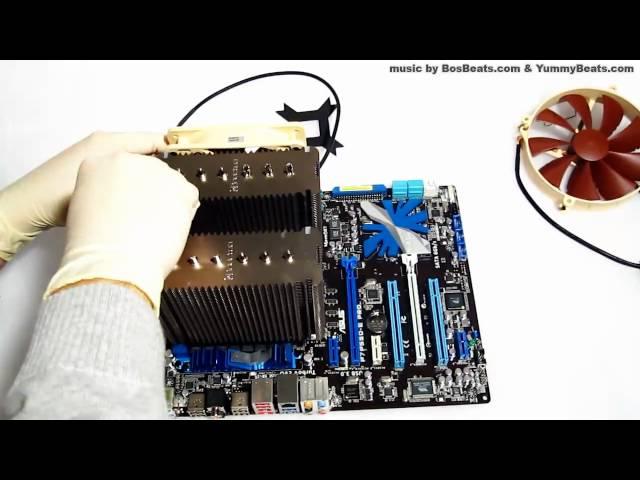 YB #9: Noctua NH-D14 installation on LGA 1156 Socket | Quiet Your PC pt1