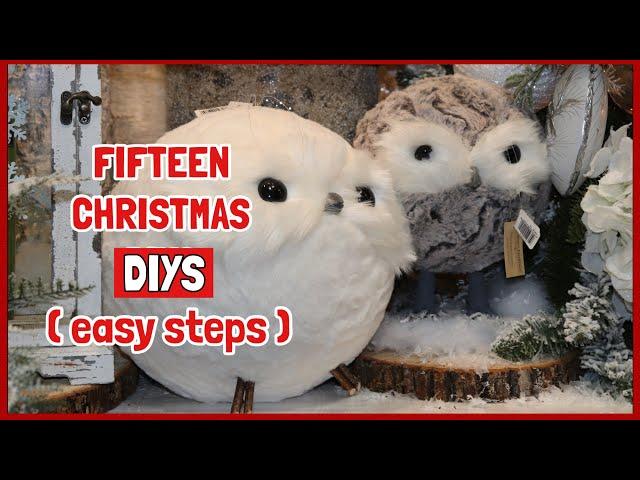 15 CHRISTMAS DIYS / Christmas Decorations Ideas / Ramon At Home