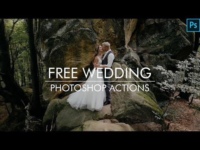 6 Free Wedding Photoshop Actions | Make Wedding Portraits Look Amazing in 2 Clicks!