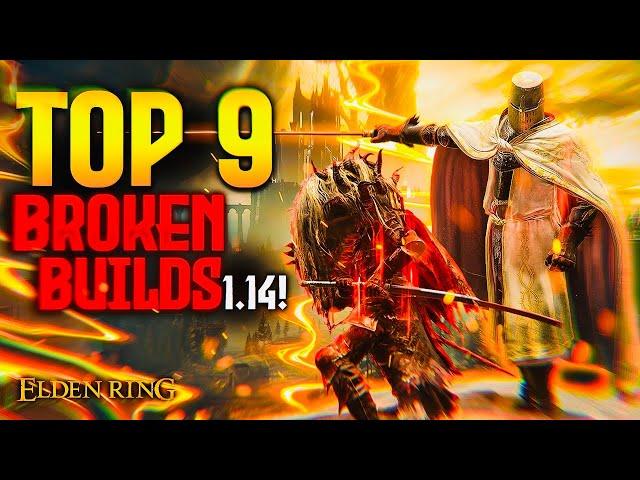 Elden ring: TOP 9 Broken Builds Ranked on 1.14!