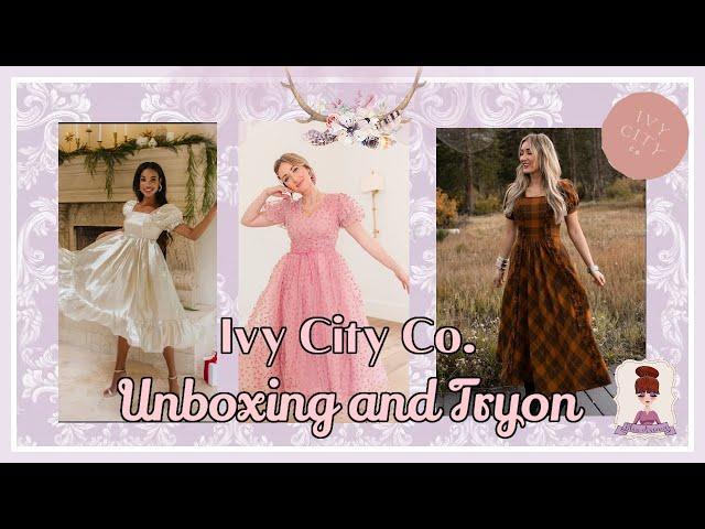 Ivy City Co.  Unboxing and Tryon