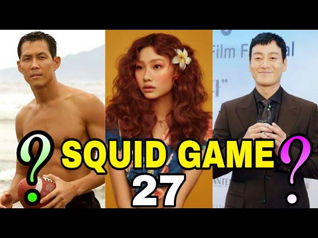 Squid Game (Park Hae Soo ,Jung Ho Yeon & Lee Jung Jae) | Cast : Shocking Ages  | IBBI CREATOR