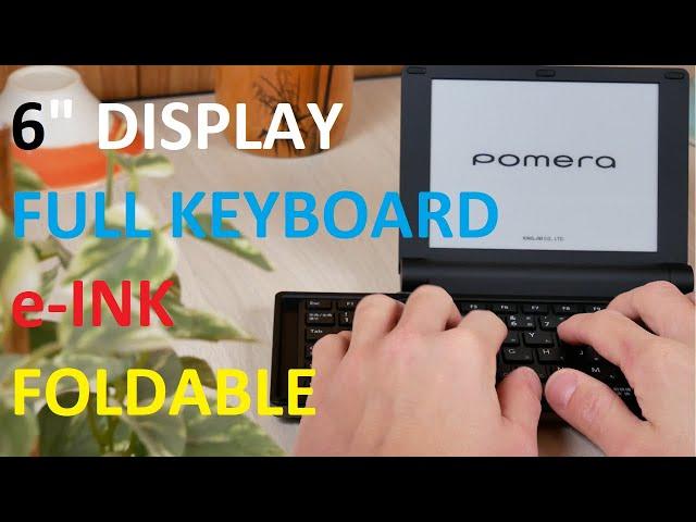 Pomera 6" Foldable e-Ink Typewriter Review