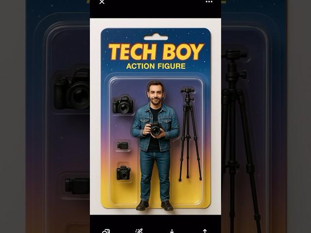 How to Make an Action Figure of Yourself Using ChatGPT #shorts