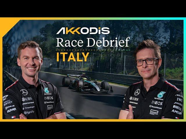 What Happened on Lap 1? | 2024 Italian GP F1 Akkodis Race Debrief