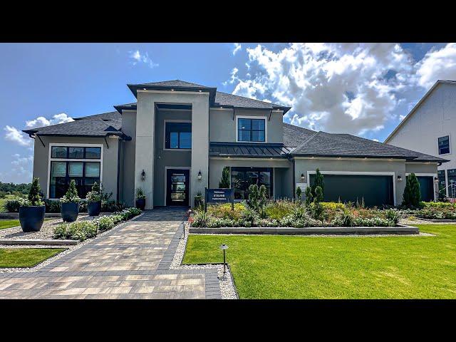 5000+ SqFt STUCCO LUXURY HOUSE TOUR WITH LAKE VIEWS | Texas Real Estate