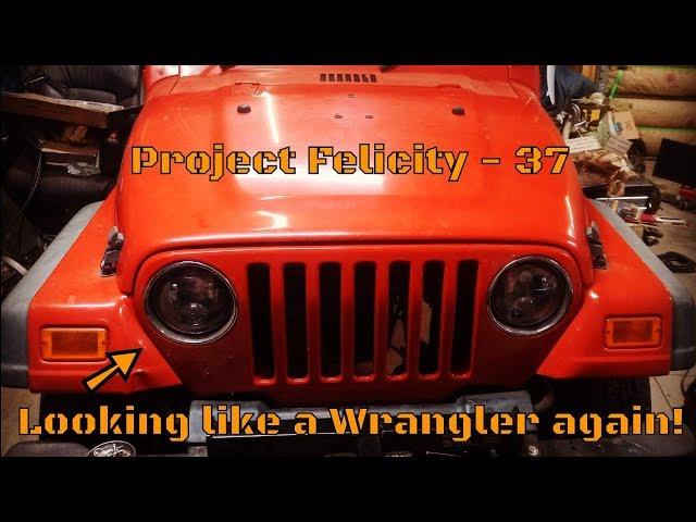 Front Grill & Hard Top Back Half Installed [Diesel RHD TJ Wrangler - 37]