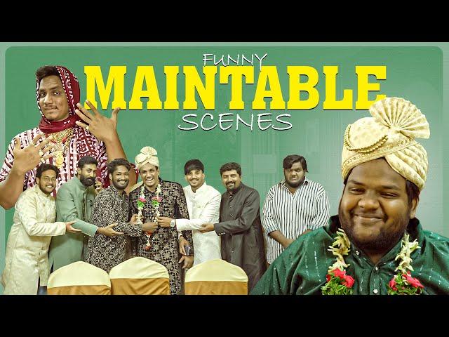 Funny MainTable Scenes |Dinning Scenes| Mohammed Sameer| Warangal hungama