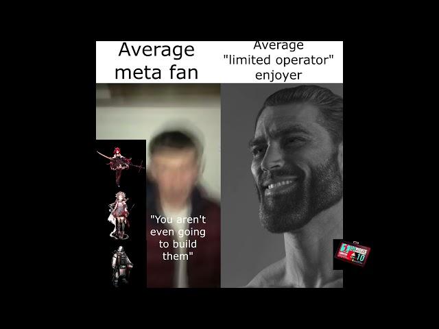 Arknights meta fan vs limited operator enjoyer
