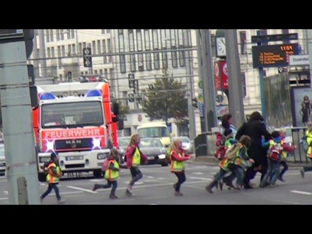 [ACHTUNG KINDER FEUERWEHR!] Löschzug BF Leipzig FW Mitte [BMA Hauptbahnhof]