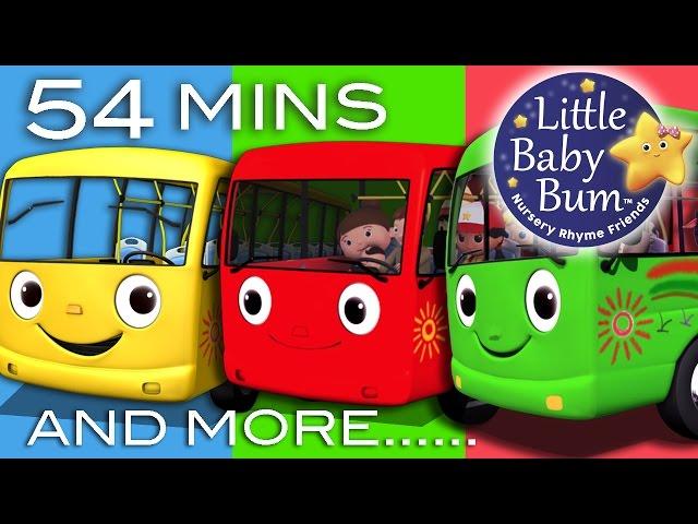 Wheels On The Bus + More | Nursery Rhymes for for Babies by LittleBabyBum