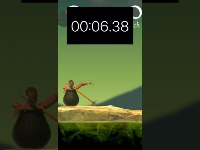 Getting Over It Fastest Death 10:80 [WR Speedrun]