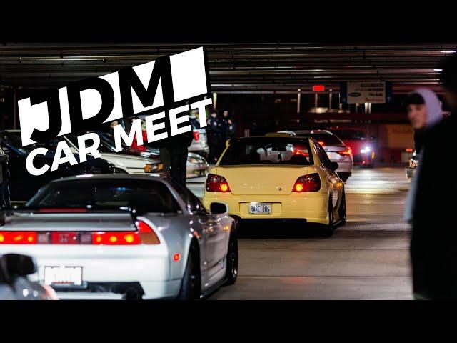 JDM GARAGE CAR MEET IN QUEENS NY 03/11/23 | 4k