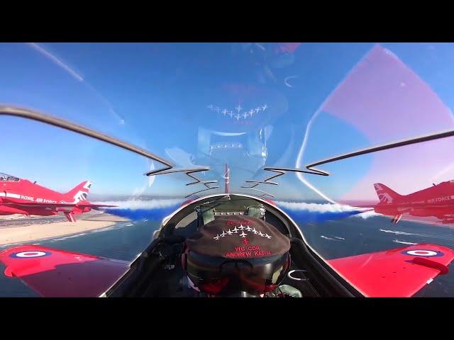 イギリス空軍　レッドアローズの編隊アクロバット飛行！！ / Red Arrows