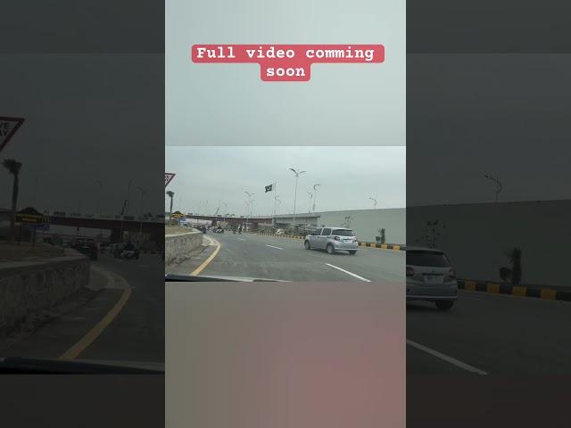 F8 interchange opened. Video comming soon #islamabad #updates #shorts