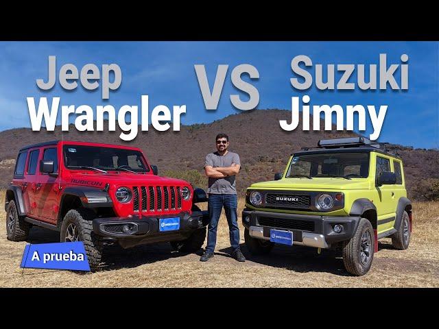 Suzuki Jimny VS Jeep Wrangler - ¿Cuál es el mejor todoterreno? | Autocosmos