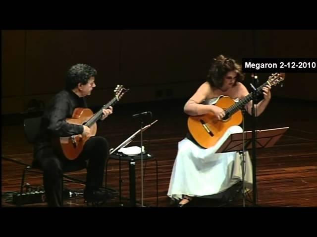 Paul Simon - The Boxer -ATHENS MEGARON LIVE - Classical Guitars - Evangelos Boudounis - Maro Razi