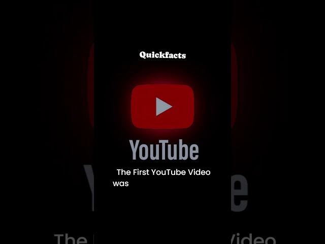 YouTube first video uploaded on.. #quickfacts #shorts #youtubeshorts #youtube #markzuckerberg #short