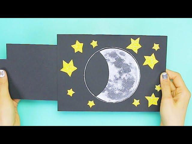 Lunar eclipse Craft! Moon craft ideas for kids || Everyday Crafts #shorts