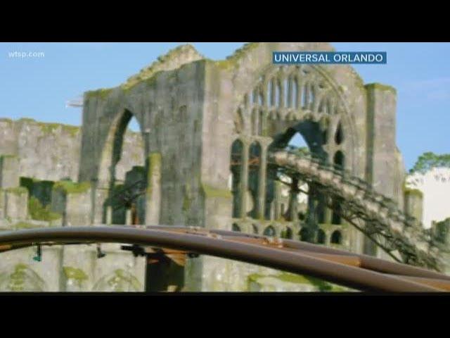 We take a ride on the new Harry Potter rollercoaster