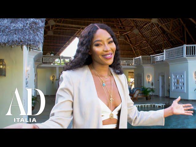 La villa di lusso di Naomi Campbell in Kenya | A Casa di | AD Italia