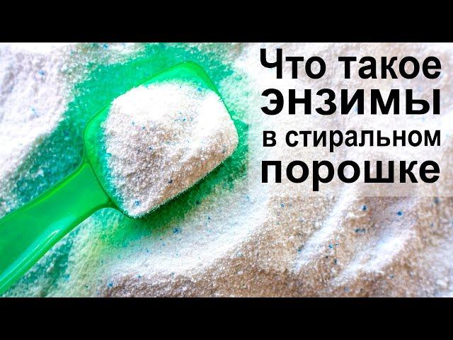 Что такое энзимы в стиральных порошках?