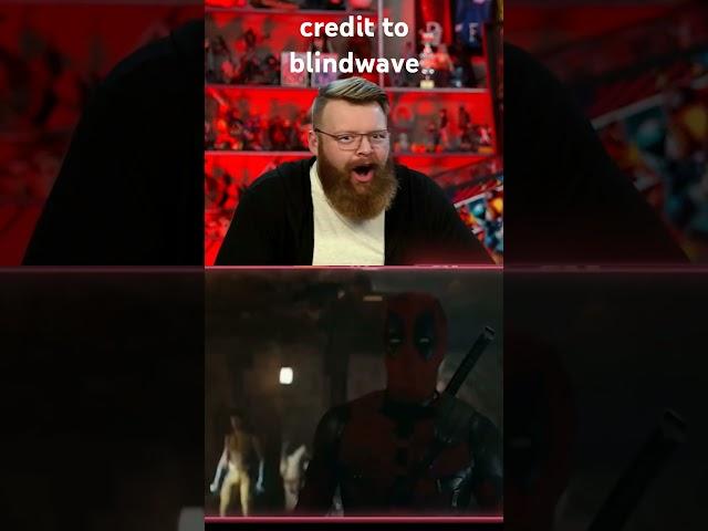 Eric's reaction to blade in deadpool and Wolverine ll #blindwave #marvel #deadpool #wolverine
