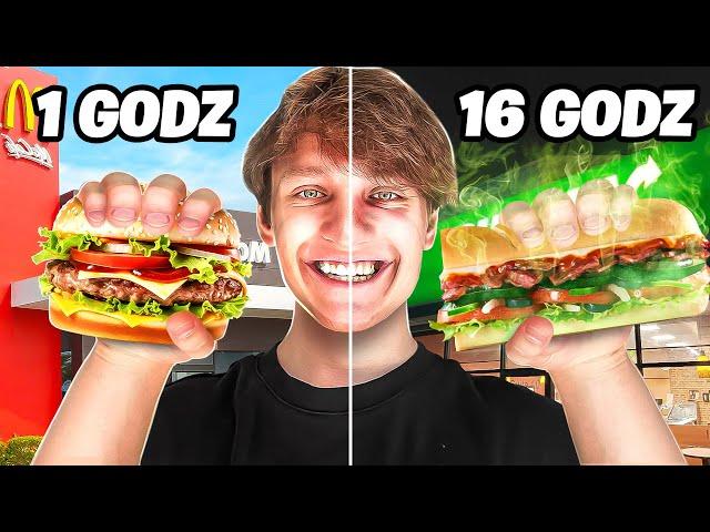 LOSOWY FAST FOOD CO GODZINĘ PRZEZ 24H